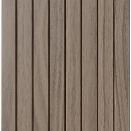 Designs Of Distinction 1-1/2" Thin Bevel Slat Tambour - Walnut (12"W x 96"L) 011296206WL1